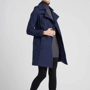 NWT Universal Standard S Derjon Trench Coat Navy